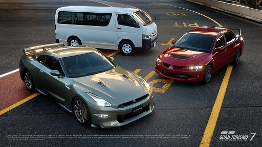 画像ギャラリー No.001のサムネイル画像 / 「グランツーリスモ7」,ランエボ VIII MR,R35 GT-R '24,ハイエースが登場。ワールドサーキットのイベント,GTソフィーコースも追加