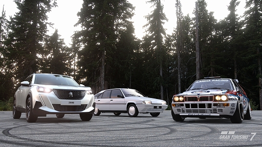 画像ギャラリー No.001のサムネイル画像 / 「グランツーリスモ7」，シトロエン  BX 19 TRS，ランチア デルタ HF Integrale Rally Car，プジョー SUV 2008 Allureが登場