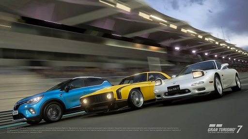 画像ギャラリー No.002のサムネイル画像 / 「グランツーリスモ7」,シボレー カマロ 1969 Race-Mod,マツダ アンフィニ RX-7 Type R,ルノー キャプチャー S Edition TCe 140が登場