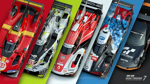 画像ギャラリー No.001のサムネイル画像 / 「グランツーリスモ7」，BMW M Hybrid V8，フェラーリ 499P，プジョー 9X8，ポルシェ 963，ポルシェ 911 Turbo S Safety Carが登場