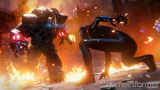 画像ギャラリー No.003のサムネイル画像 / 「Marvel's Spider-Man: Miles Morales」,スパイダーマンがライノと戦うGame Informerエクスクルーシブトレイラー公開