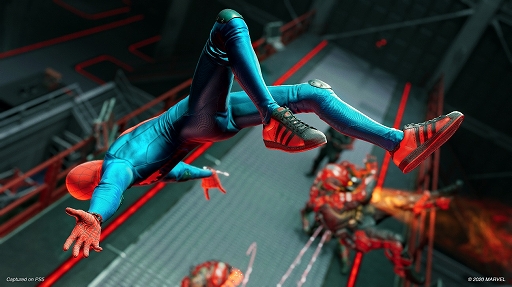 画像ギャラリー No.002のサムネイル画像 / 「Marvel's Spider-Man: Miles Morales」に,adidasとのコラボモデルのスニーカーがゲーム内アイテムとして登場