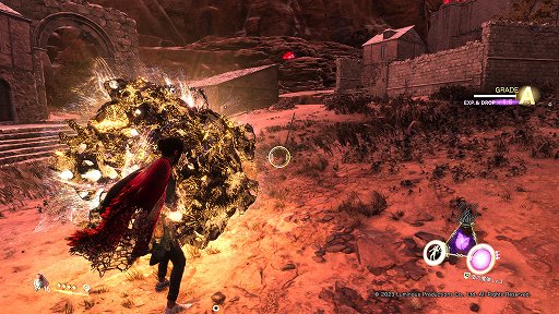 画像ギャラリー No.020のサムネイル画像 / ［プレイレポ］「FORSPOKEN」は，崩壊寸前の異世界に招かれたイマドキ女子が，魔法とパルクールで立ち向かうオープンワールドアクション