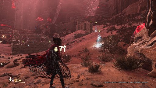 画像ギャラリー No.027のサムネイル画像 / ［プレイレポ］「FORSPOKEN」は，崩壊寸前の異世界に招かれたイマドキ女子が，魔法とパルクールで立ち向かうオープンワールドアクション