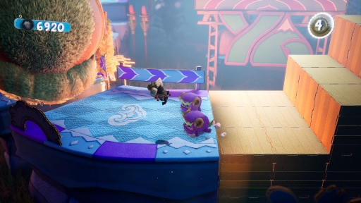 画像ギャラリー No.028のサムネイル画像 / PS5版「リビッツ！ビッグ・アドベンチャー」インプレッション。布と紙で作られた世界で，リビッツが大冒険
