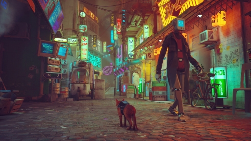 画像ギャラリー No.052のサムネイル画像 / 「Stray」は，猫が可愛いだけのゲームではない。“猫としてさまよい，人として思考する”感覚，寓話的な世界観と表現が素晴らしいアドベンチャーだ