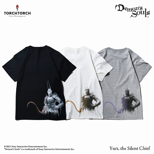 画像ギャラリー No.010のサムネイル画像 / 「Demon's Souls」と“TORCH TORCH”が初コラボ。人気キャラクターをモチーフにしたTシャツ5種が登場