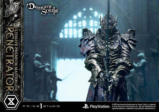 画像ギャラリー No.002のサムネイル画像 / 全高は82cm。「Demon’s Souls」の“つらぬきの騎士”がポリストーン製スタチューになって登場