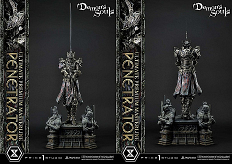 画像ギャラリー No.003のサムネイル画像 / 全高は82cm。「Demon’s Souls」の“つらぬきの騎士”がポリストーン製スタチューになって登場