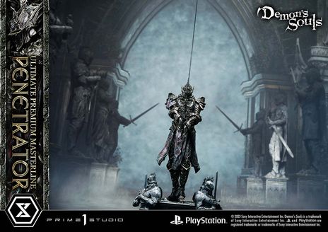 画像ギャラリー No.006のサムネイル画像 / 全高は82cm。「Demon’s Souls」の“つらぬきの騎士”がポリストーン製スタチューになって登場