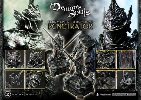 画像ギャラリー No.010のサムネイル画像 / 全高は82cm。「Demon’s Souls」の“つらぬきの騎士”がポリストーン製スタチューになって登場
