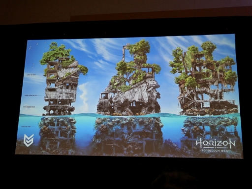 画像ギャラリー No.008のサムネイル画像 / ［GDC 2022］「Horizon Forbidden West」の部族の設定に影響を与えた，とある日本の文化とは――西の地の人々の生き方を表現するデザイン