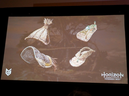 画像ギャラリー No.014のサムネイル画像 / ［GDC 2022］「Horizon Forbidden West」の部族の設定に影響を与えた，とある日本の文化とは――西の地の人々の生き方を表現するデザイン