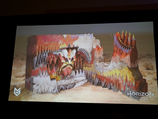 画像ギャラリー No.020のサムネイル画像 / ［GDC 2022］「Horizon Forbidden West」の部族の設定に影響を与えた，とある日本の文化とは――西の地の人々の生き方を表現するデザイン