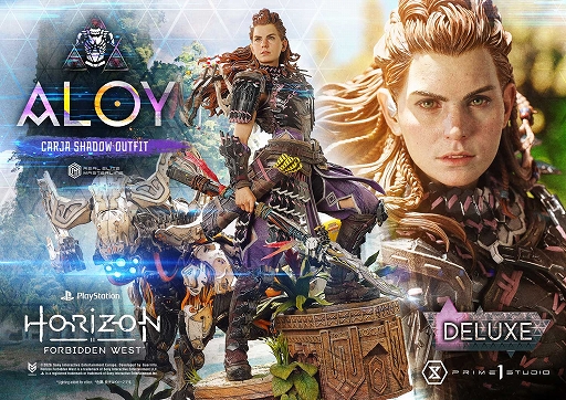 画像ギャラリー No.001のサムネイル画像 / 「Horizon Forbidden West」のアーロイを1/3スケールで立体化。プライム1スタジオ,「アーロイ カージャ・シャドウ DX ボーナス版」を発表