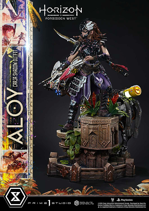 画像ギャラリー No.004のサムネイル画像 / 「Horizon Forbidden West」のアーロイを1/3スケールで立体化。プライム1スタジオ,「アーロイ カージャ・シャドウ DX ボーナス版」を発表