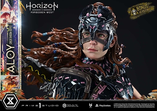 画像ギャラリー No.015のサムネイル画像 / 「Horizon Forbidden West」のアーロイを1/3スケールで立体化。プライム1スタジオ,「アーロイ カージャ・シャドウ DX ボーナス版」を発表