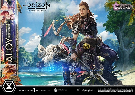 画像ギャラリー No.016のサムネイル画像 / 「Horizon Forbidden West」のアーロイを1/3スケールで立体化。プライム1スタジオ,「アーロイ カージャ・シャドウ DX ボーナス版」を発表