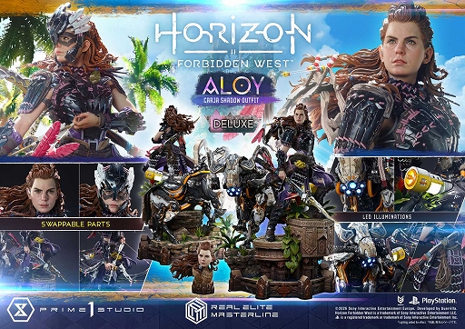 画像ギャラリー No.017のサムネイル画像 / 「Horizon Forbidden West」のアーロイを1/3スケールで立体化。プライム1スタジオ,「アーロイ カージャ・シャドウ DX ボーナス版」を発表