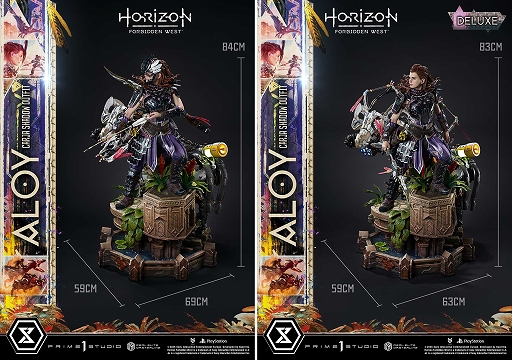 画像ギャラリー No.018のサムネイル画像 / 「Horizon Forbidden West」のアーロイを1/3スケールで立体化。プライム1スタジオ,「アーロイ カージャ・シャドウ DX ボーナス版」を発表