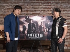 3DCGアニメ「バイオハザード：インフィニット ダークネス」合同インタビュー。監督の羽住英一郎氏とカプコンの小林裕幸氏に見どころを聞いた