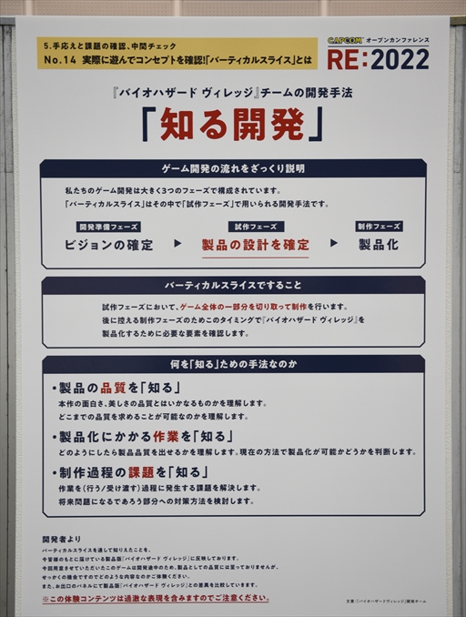 画像ギャラリー No.031のサムネイル画像 / カプコンのゲームづくりを実際に体験しながら学ぶ。「CAPCOM： オープンカンファレンス RE:2022」レポート