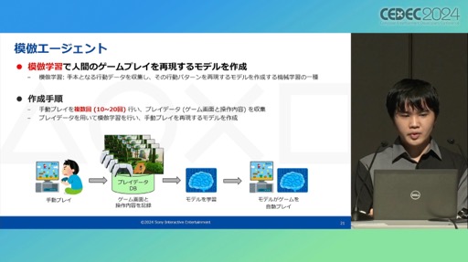 画像ギャラリー No.011のサムネイル画像 / ゲームプレイを含むシステム機能テストを自動化するAI技術とは。PS5のシステムソフトウェアQAチームの取り組みを紹介したセッションをレポート［CEDEC 2024］