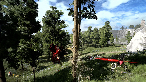 画像ギャラリー No.004のサムネイル画像 / TGS 2022に出展される「FORSPOKEN」のプレイアブルデモを先行体験。プレイの大きな軸になる「魔法パルクール」と「魔法バトル」とは