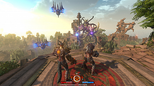 画像ギャラリー No.001のサムネイル画像 / 仲間と共に神に挑むアクションRPG「Almighty: Kill Your Gods」のゲームプレイトレイラーが公開。神を倒し破壊されたホームアイランドを再建