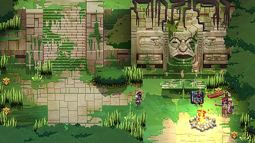 画像ギャラリー No.004のサムネイル画像 / 「No Place for Bravery」は9月22日リリースへ。ドット絵，そして“SEKIRO風”のバトルを採用したアクションRPG