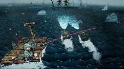 画像ギャラリー No.004のサムネイル画像 / サバイバルアクション「Trash Sailors」の最新トレイラーが公開。大洪水に見舞われた世界を,イカダで旅するサバイバルアクション