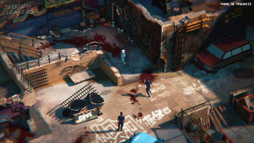 画像ギャラリー No.006のサムネイル画像 / 殺人現場お掃除ゲーム「シリアルクリーナーズ」試遊レポート。知恵とアドリブ力で殺人現場の証拠を隠滅