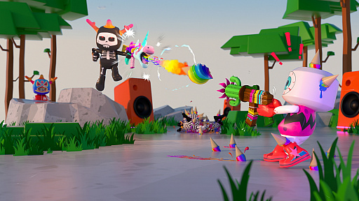 画像ギャラリー No.003のサムネイル画像 / ［E3 2021］「Blankos Block Party」のアーリーアクセス版が公開。ブロックチェーンによるアセット管理やファッションブランドとの提携も発表