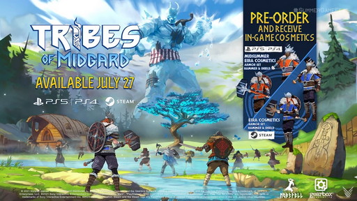 画像ギャラリー No.001のサムネイル画像 / アクションサバイバルRPG「Tribes of Midgard」が7月27日に発売。Steamでは予約も開始