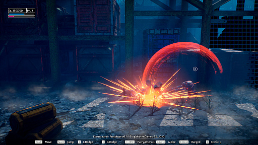 画像ギャラリー No.002のサムネイル画像 / 「Blind Fate: Edo no Yami」の最新トレイラーが公開。サイバーサムライがディストピアを駆け抜ける3Dプラットフォームアクション