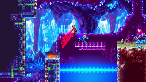画像ギャラリー No.002のサムネイル画像 / 2Dアクション「30XX」のアーリーアクセス版がリリース。ゲームの雰囲気が分かるトレイラー公開