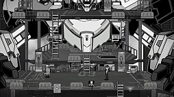 画像ギャラリー No.003のサムネイル画像 / 「Wolfstride」が12月7日にリリースへ。モノクロのドット絵やセル画アニメ風の戦闘シーンが気になるアクションRPG