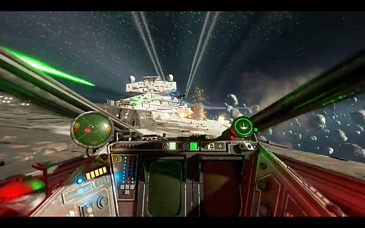 画像ギャラリー No.004のサムネイル画像 / スペースコンバットシム「Star Wars: スコードロン」のゲームプレイトレイラーが公開