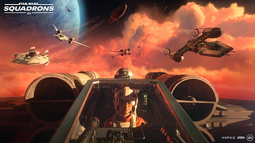画像ギャラリー No.003のサムネイル画像 / 「Star Wars： スコードロン」が本日リリース。新共和国または帝国艦隊のパイロットとして宇宙を駆けるスペースコンバットシム