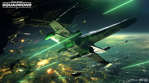 画像ギャラリー No.008のサムネイル画像 / 「Star Wars： スコードロン」が本日リリース。新共和国または帝国艦隊のパイロットとして宇宙を駆けるスペースコンバットシム