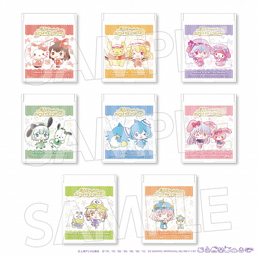 画像ギャラリー No.007のサムネイル画像 / 「東方Project×サンリオキャラクターズ」,霊夢とキティ,フランとポムポムプリンなど,第1弾の組み合わせと一部イラストが公開