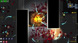 画像ギャラリー No.006のサムネイル画像 / 「ラズベリーマッシュ」のSwitch版が配信開始。ポップとバイオレンスが融合した,ダンジョン探索型のアクションSTG