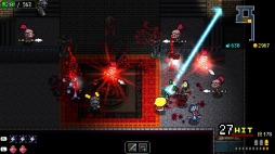 画像ギャラリー No.007のサムネイル画像 / 「ラズベリーマッシュ」のSwitch版が配信開始。ポップとバイオレンスが融合した,ダンジョン探索型のアクションSTG