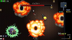 画像ギャラリー No.012のサムネイル画像 / 「ラズベリーマッシュ」のSwitch版が配信開始。ポップとバイオレンスが融合した,ダンジョン探索型のアクションSTG
