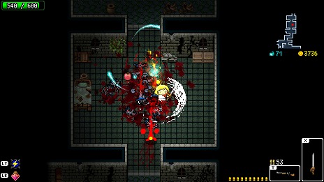 画像ギャラリー No.005のサムネイル画像 / アクションシューティング「ラズベリーマッシュ（RASPBERRY MASH）」が発表。神への復讐を果たすためにダンジョン攻略を目指す