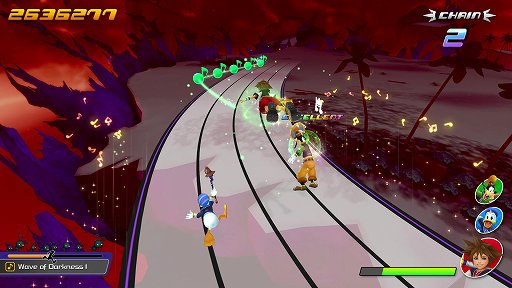 画像ギャラリー No.007のサムネイル画像 / 「KINGDOM HEARTS Melody of Memory」体験版プレイレポート。KHシリーズのバトルの感触がリズムアクションに