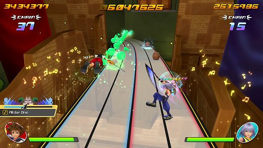 画像ギャラリー No.010のサムネイル画像 / 「KINGDOM HEARTS Melody of Memory」体験版プレイレポート。KHシリーズのバトルの感触がリズムアクションに