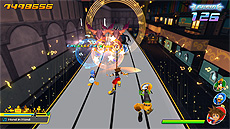 画像ギャラリー No.013のサムネイル画像 / 「KINGDOM HEARTS Melody of Memory」体験版プレイレポート。KHシリーズのバトルの感触がリズムアクションに