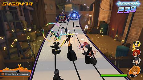 画像ギャラリー No.005のサムネイル画像 / 「KINGDOM HEARTS Melody of Memory」，FIELD BATTLEに4人目のパーティメンバーとして王様（King Mickey）が登場