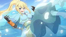 画像ギャラリー No.005のサムネイル画像 / 「この素晴らしい世界に祝福を！ 〜この欲望の衣装に寵愛を！」の個別ルート情報が公開。3人のパーティメンバーには2種類のエンディングが